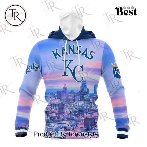 MLB Kansas City Royals Special Cityscape Design Hoodie