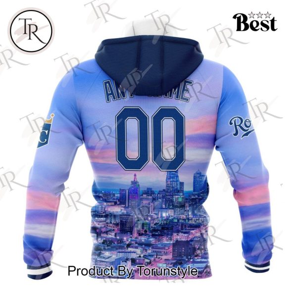 MLB Kansas City Royals Special Cityscape Design Hoodie