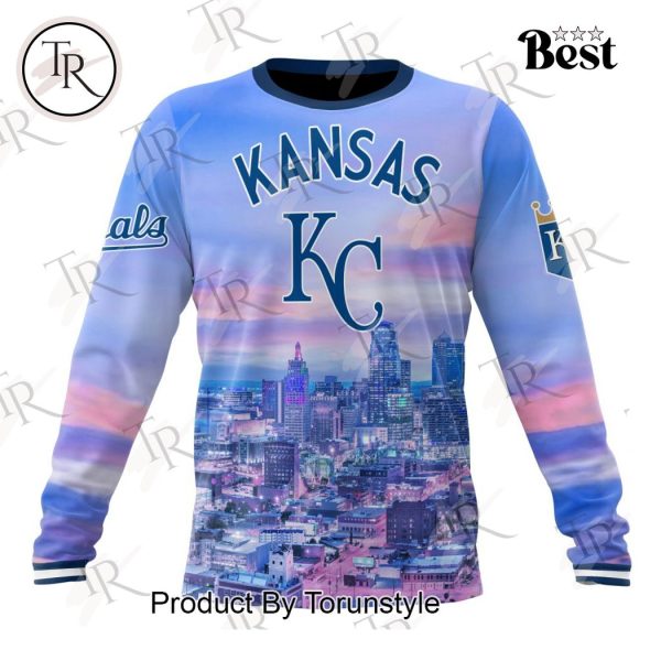 MLB Kansas City Royals Special Cityscape Design Hoodie