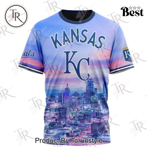 MLB Kansas City Royals Special Cityscape Design Hoodie