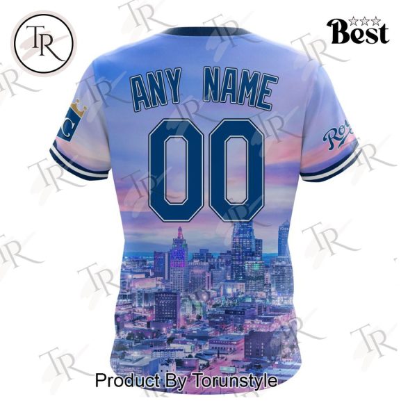 MLB Kansas City Royals Special Cityscape Design Hoodie