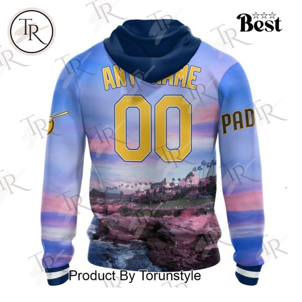 MLB San Diego Padres Special Cityscape Design Hoodie