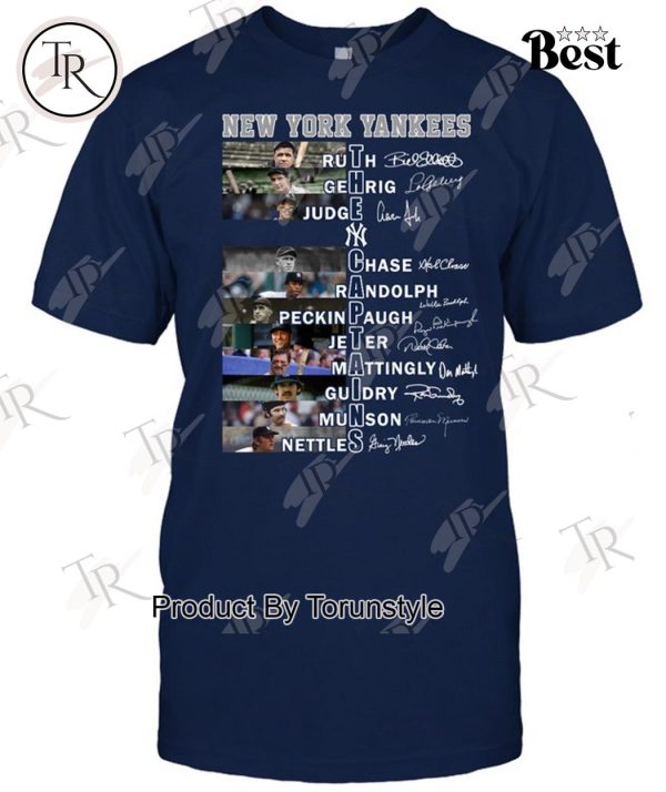 New York Yankees The Captains T-Shirt