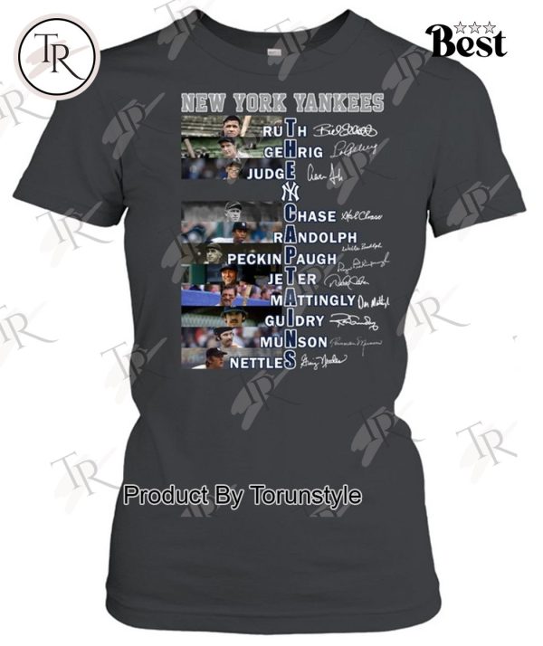 New York Yankees The Captains T-Shirt