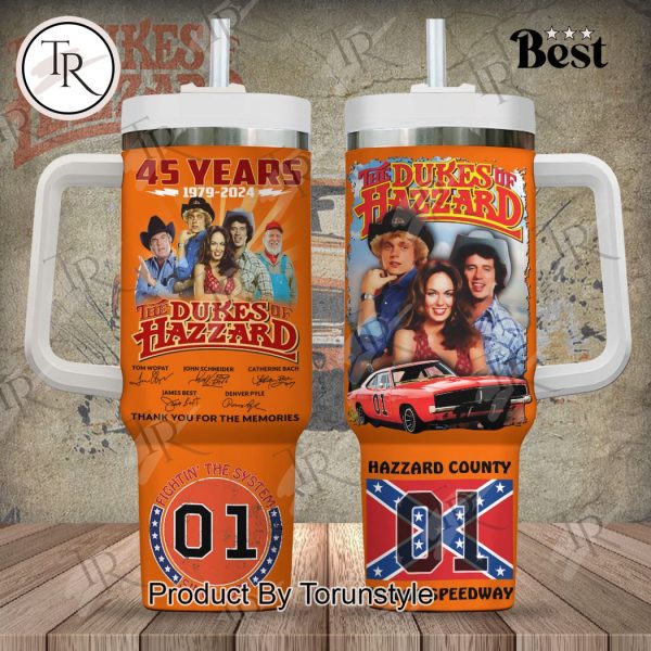 The Dukes Of Hazzard 45 Years 11979-2024 40oz Stanley Tumbler