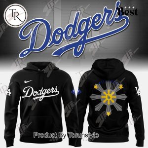 Los Angeles Dodgers It’s Filipino Heritage Night Hoodie – Black