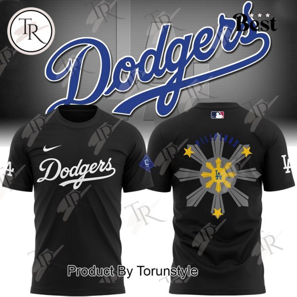 Los Angeles Dodgers It’s Filipino Heritage Night Hoodie – Black