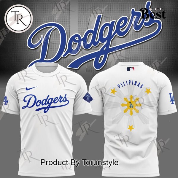 Los Angeles Dodgers It’s Filipino Heritage Night Hoodie – White