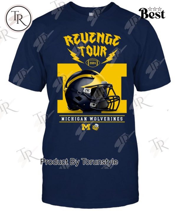 Michigan Wolverines Revenge Tour 2024 T-Shirt