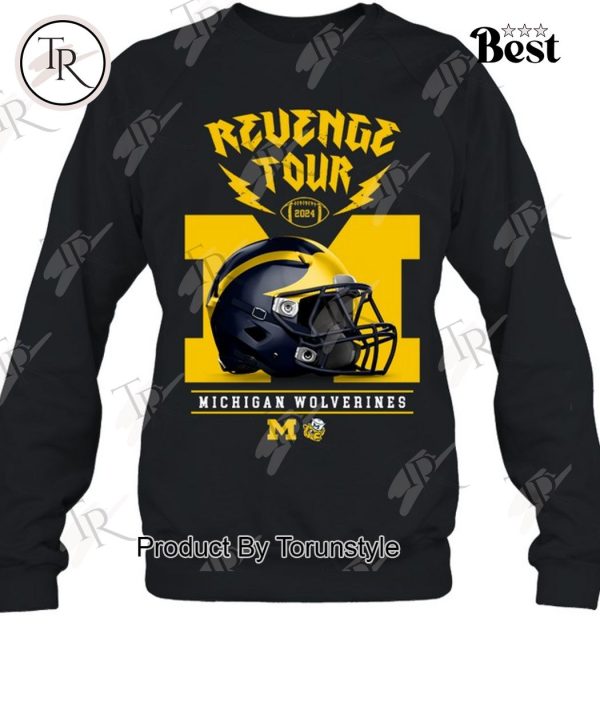 Michigan Wolverines Revenge Tour 2024 T-Shirt