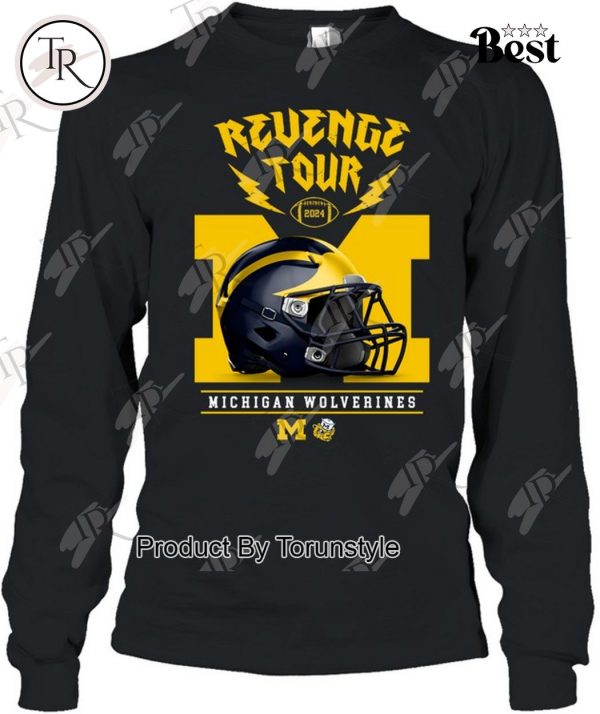 Michigan Wolverines Revenge Tour 2024 T-Shirt