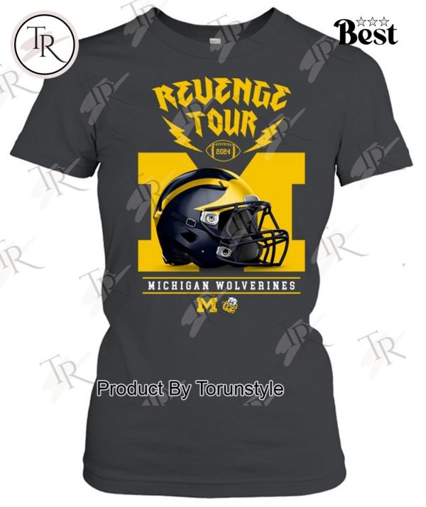 Michigan Wolverines Revenge Tour 2024 T-Shirt