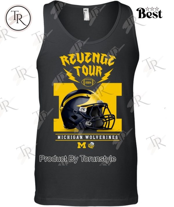 Michigan Wolverines Revenge Tour 2024 T-Shirt