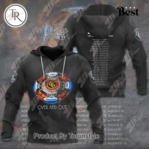 Jeff Lynne Over And Out Tour Hoodie