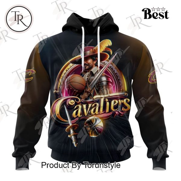 NBA Cleveland Cavaliers Special Realistic Team Logo Design Hoodie