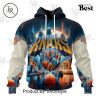 NBA Oklahoma City Thunder Special Realistic Team Logo Design Hoodie