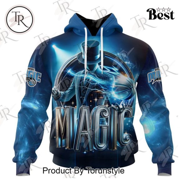 NBA Orlando Magic Special Realistic Team Logo Design Hoodie