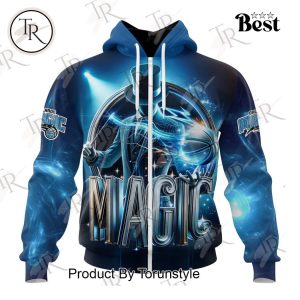 NBA Orlando Magic Special Realistic Team Logo Design Hoodie