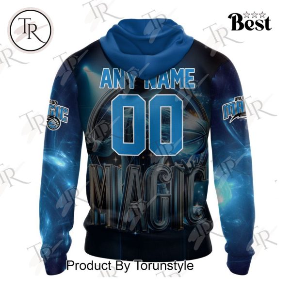 NBA Orlando Magic Special Realistic Team Logo Design Hoodie