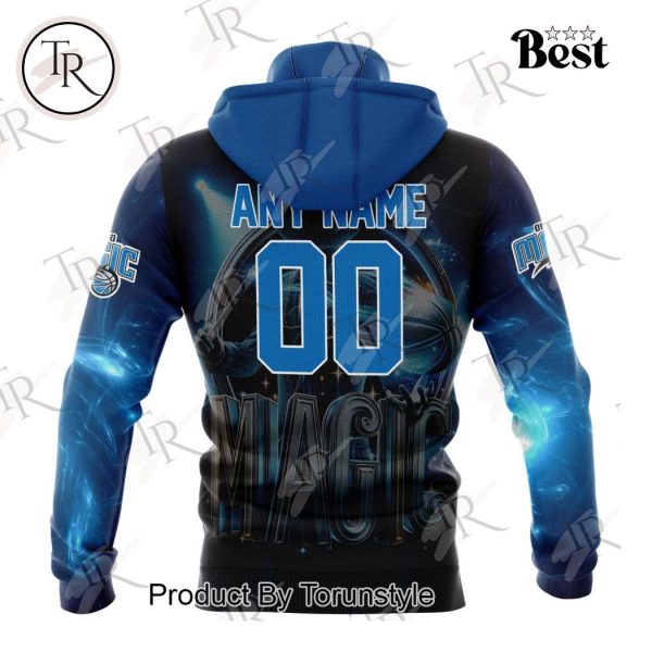 NBA Orlando Magic Special Realistic Team Logo Design Hoodie