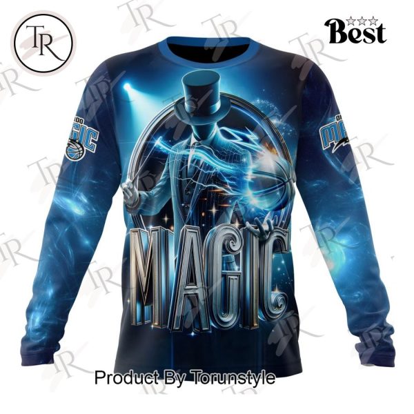 NBA Orlando Magic Special Realistic Team Logo Design Hoodie