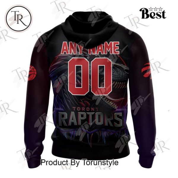 NBA Toronto Raptors Special Realistic Team Logo Design Hoodie