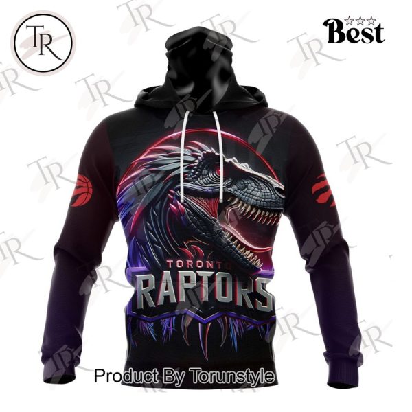 NBA Toronto Raptors Special Realistic Team Logo Design Hoodie