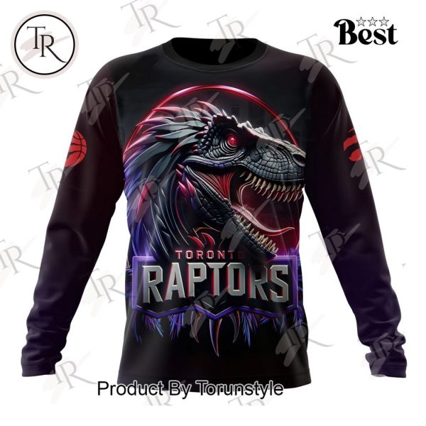 NBA Toronto Raptors Special Realistic Team Logo Design Hoodie