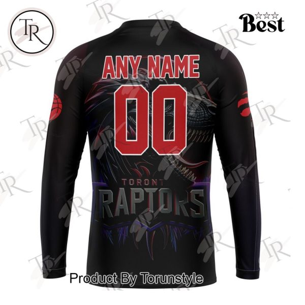 NBA Toronto Raptors Special Realistic Team Logo Design Hoodie