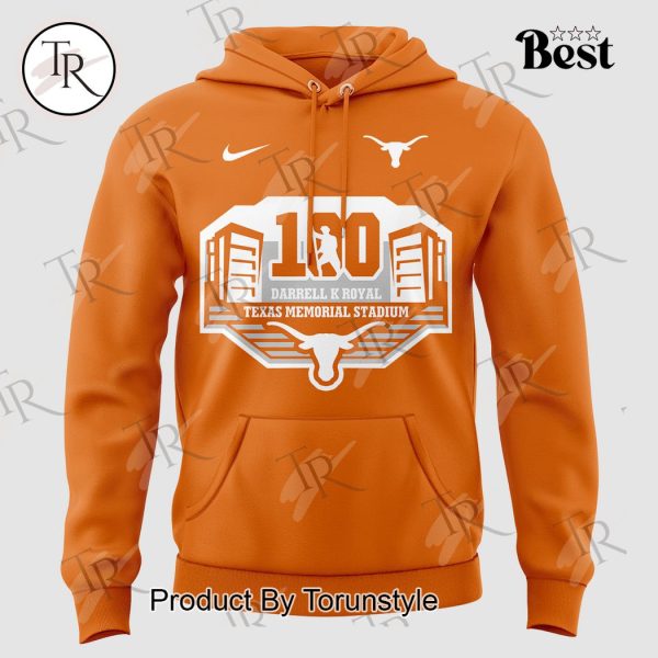 Celebrating 100 years of Darrell K Royal-Texas Memorial Stadium Hoodie