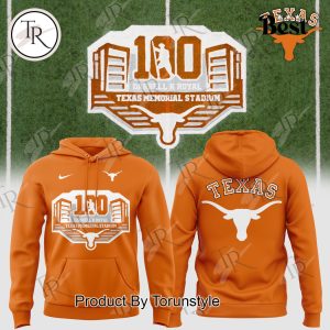 Celebrating 100 years of Darrell K Royal-Texas Memorial Stadium Hoodie