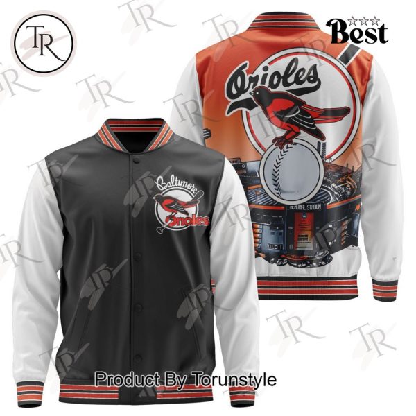 MLB Baltimore Orioles Special Vintage Baseball Jacket Design