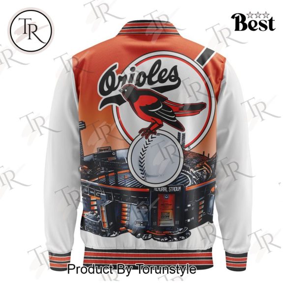 MLB Baltimore Orioles Special Vintage Baseball Jacket Design