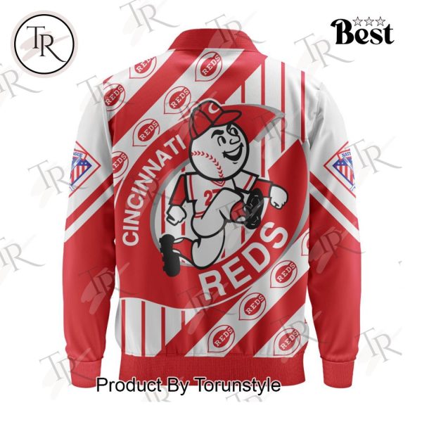 MLB Cincinnati Reds Special Vintage Baseball Jacket Design