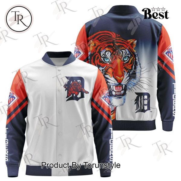 MLB Detroit Tigers Special Vintage Baseball Jacket Design