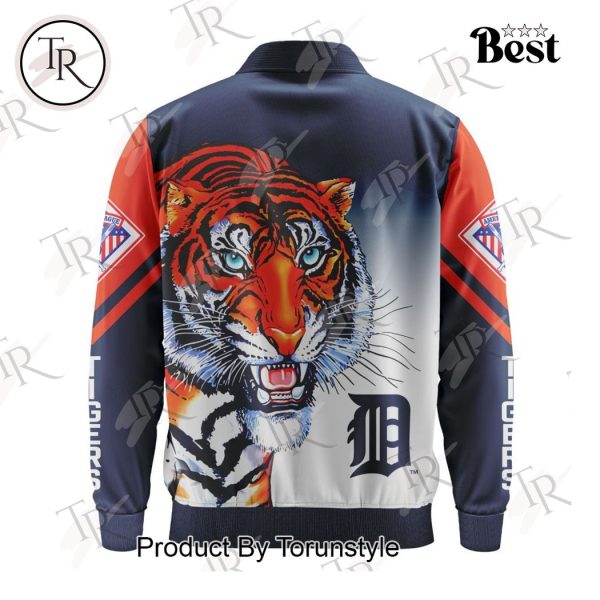 MLB Detroit Tigers Special Vintage Baseball Jacket Design