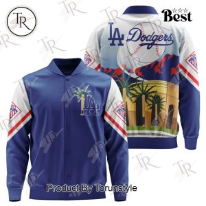 MLB Los Angeles Dodgers Special Vintage Baseball Jacket Design