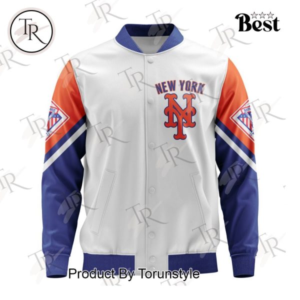 MLB New York Mets Special Vintage Baseball Jacket Design