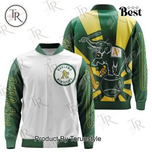 MLB Oakland Athletics Special Vintage Baseball Jacket Design