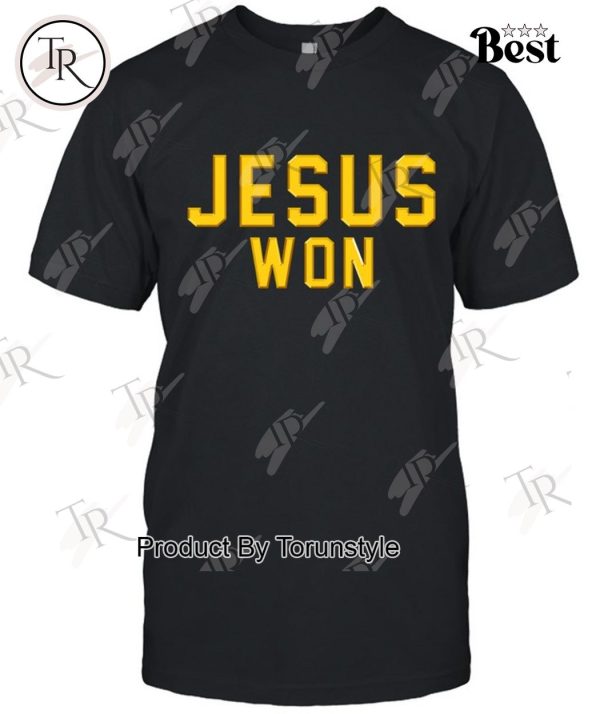 Iowa Hawkeyes Jesus Won T-Shirt