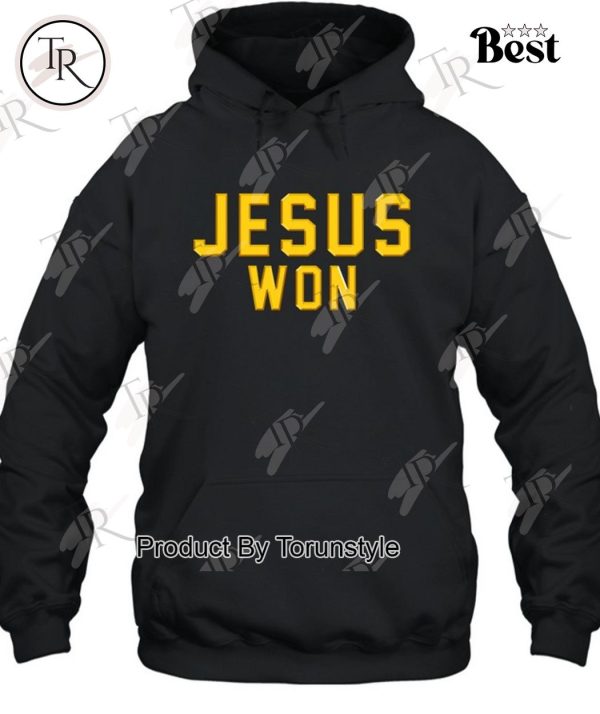 Iowa Hawkeyes Jesus Won T-Shirt