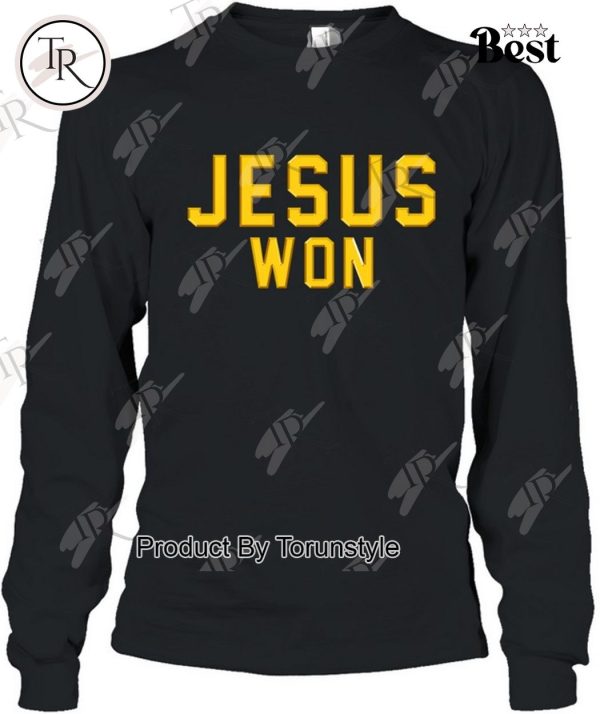 Iowa Hawkeyes Jesus Won T-Shirt