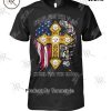 Kansas City Chiefs Stand For The Flag Kneel For The Cross T-Shirt