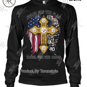 Pittsburgh Steelers Stand For The Flag Kneel For The Cross T-Shirt