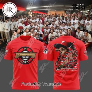 Diablos Rojos del Mexico LMB Campeones Zona Sur T-Shirt – Red