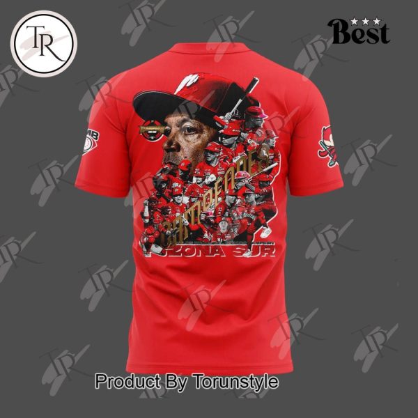 Diablos Rojos del Mexico LMB Campeones Zona Sur T-Shirt – Red