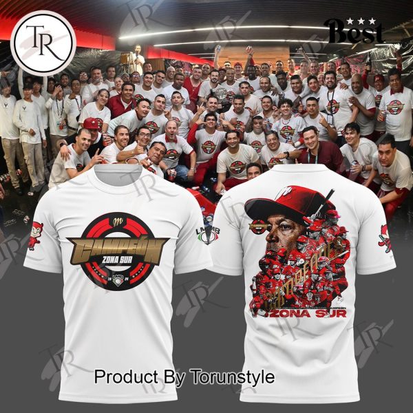 Diablos Rojos del Mexico LMB Campeones Zona Sur T-Shirt – White