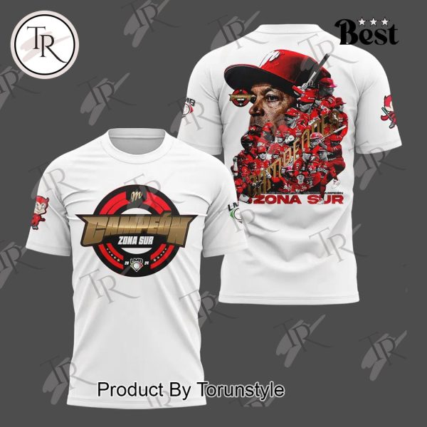 Diablos Rojos del Mexico LMB Campeones Zona Sur T-Shirt – White