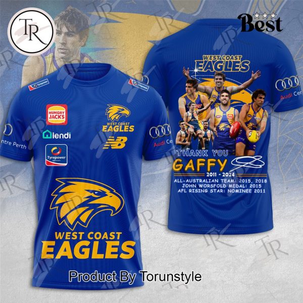 West Coast Eagles x Andrew Gaff Hoodie