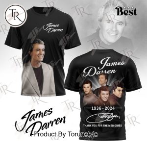 James Darren 1936-2024 Signature Thank You For The Memories T-Shirt